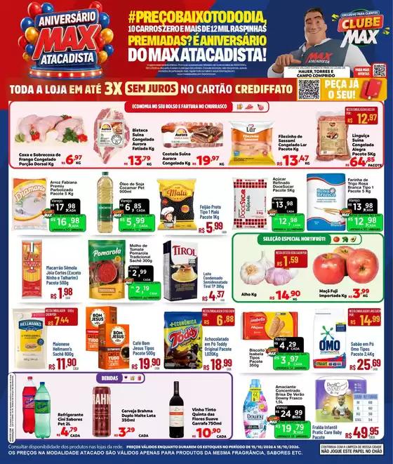 Catálogo Max Atacadista em Brochier | Encarte Max Atacadista | 2026-10-15T00:00:00.000Z - 2026-10-18T00:00:00.000Z