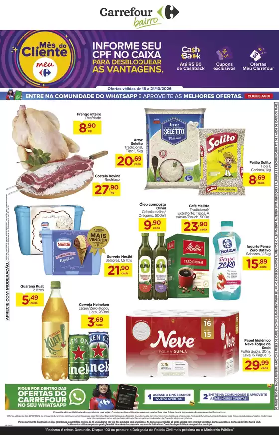 Catálogo Carrefour Bairro | LÂMINA SEMANAL | 2026-10-15T00:00:00.000Z - 2026-10-21T00:00:00.000Z