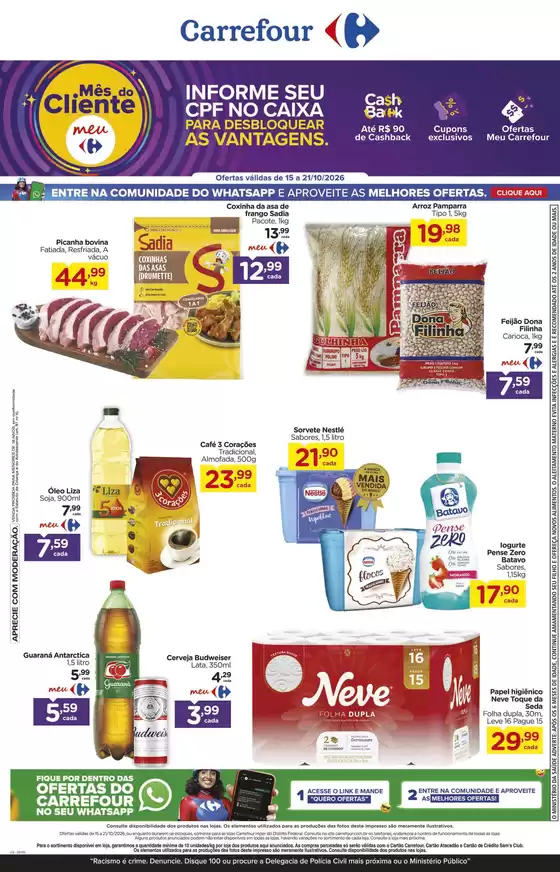 Catálogo Carrefour | LÂMINA SEMANAL | 2026-10-15T00:00:00.000Z - 2026-10-21T00:00:00.000Z