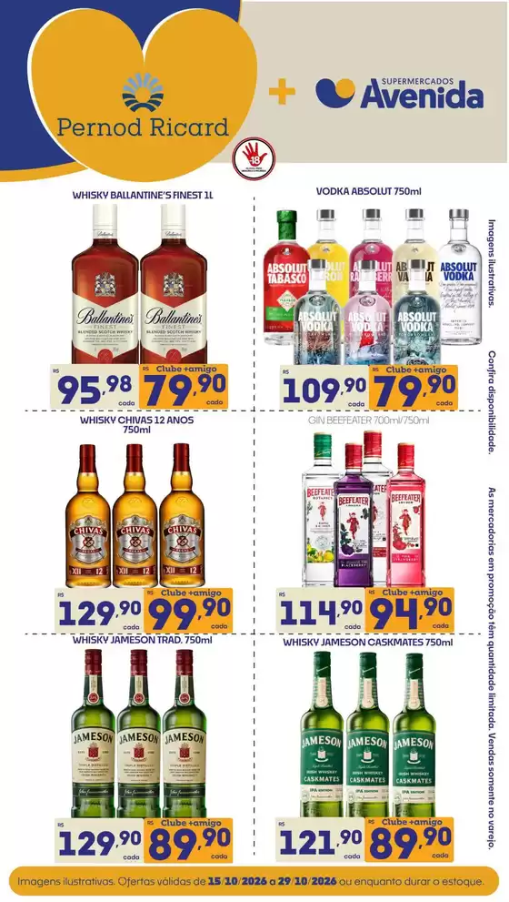 Catálogo Supermercados Avenida | Ofertas e promoções atuais | 2026-10-15T00:00:00.000Z - 2026-10-29T00:00:00.000Z