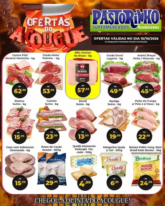 Catálogo Supermercado Pastorinho | Ótima oferta para todos os clientes | 2026-10-15T00:00:00.000Z - 2026-10-15T00:00:00.000Z
