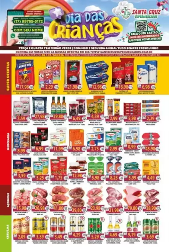 Catálogo Santa Cruz Supermercados | Ofertas exclusivas | 2026-10-15T00:00:00.000Z - 2026-10-21T00:00:00.000Z