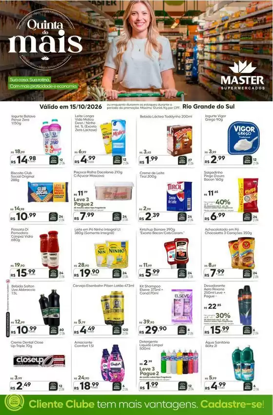Catálogo Master Supermercados | Quinta do mais RS | 2026-10-15T00:00:00.000Z - 2026-10-15T00:00:00.000Z
