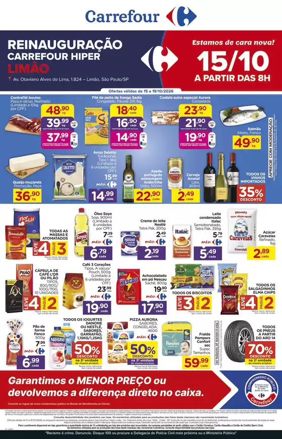 Catálogo Carrefour | REINAUGURAÇÃO SPL | 2026-10-15T00:00:00.000Z - 2026-10-19T00:00:00.000Z