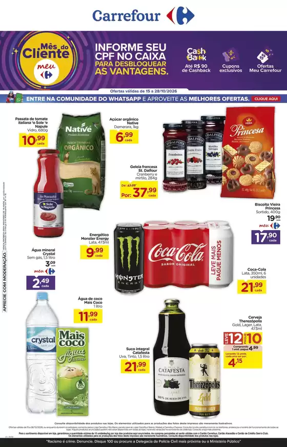 Catálogo Carrefour | Lâmina Especial Lojas AA | 2026-10-15T00:00:00.000Z - 2026-10-28T00:00:00.000Z