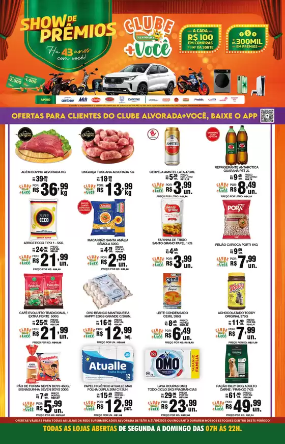 Catálogo Supermercados Alvorada | Ofertas  | 2026-10-15T00:00:00.000Z - 2026-10-21T00:00:00.000Z