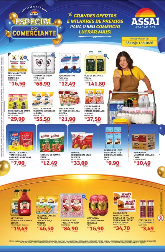 Catálogo Assaí Atacadista | Encarte Assaí Atacadista 173868-788 | 2026-10-15T00:00:00.000Z - 2026-10-15T00:00:00.000Z