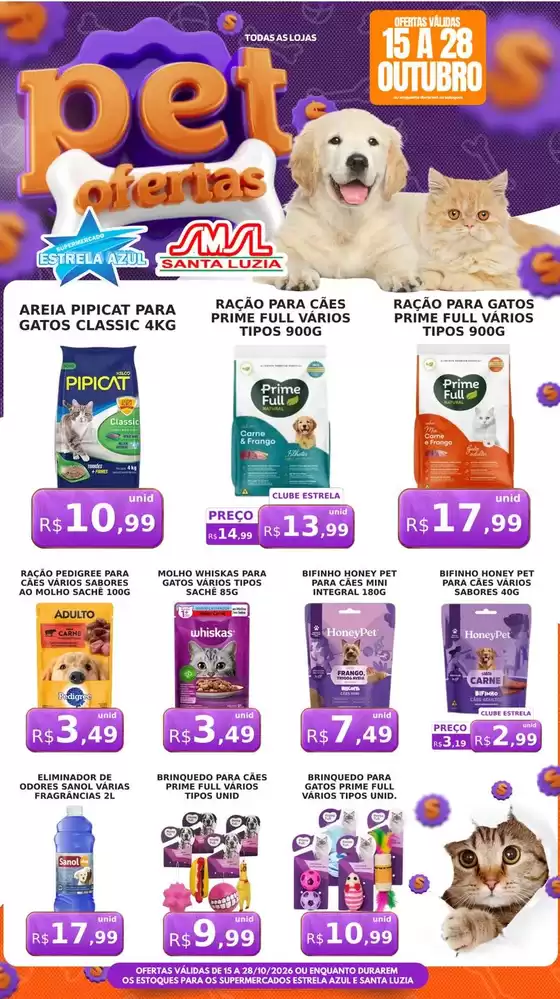 Catálogo Supermercado Estrela Azul | Nossas melhores pechinchas | 2026-10-15T00:00:00.000Z - 2026-10-28T00:00:00.000Z