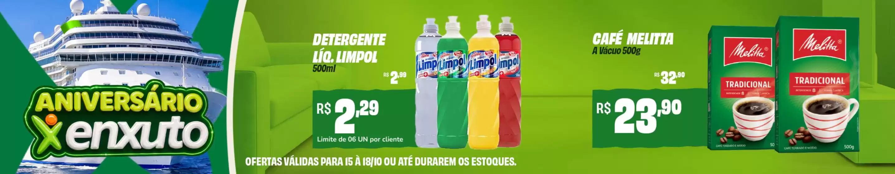 Catálogo Enxuto | Ofertas exclusivas | 2026-10-15T00:00:00.000Z - 2026-10-18T00:00:00.000Z