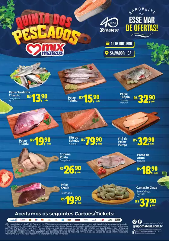 Catálogo Supermercados Mateus | Quinta dos Pescados | 2026-10-15T00:00:00.000Z - 2026-10-15T00:00:00.000Z