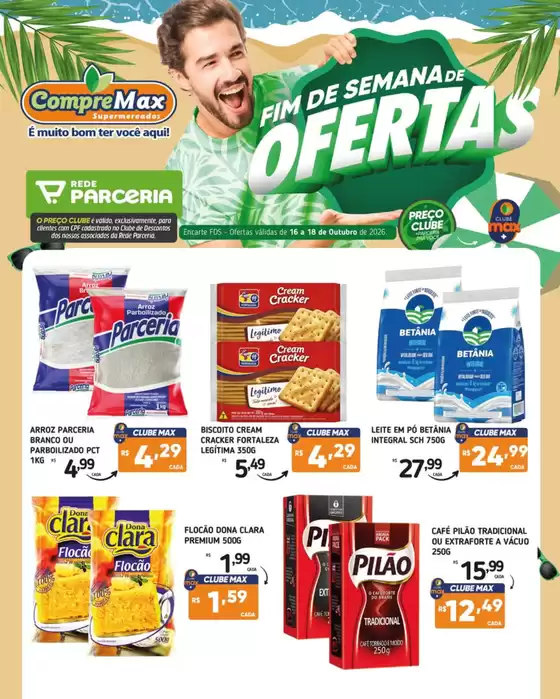 Catálogo CompreMax | FIM DE SEMANADE OFERTAS | 2026-10-16T00:00:00.000Z - 2026-10-18T00:00:00.000Z