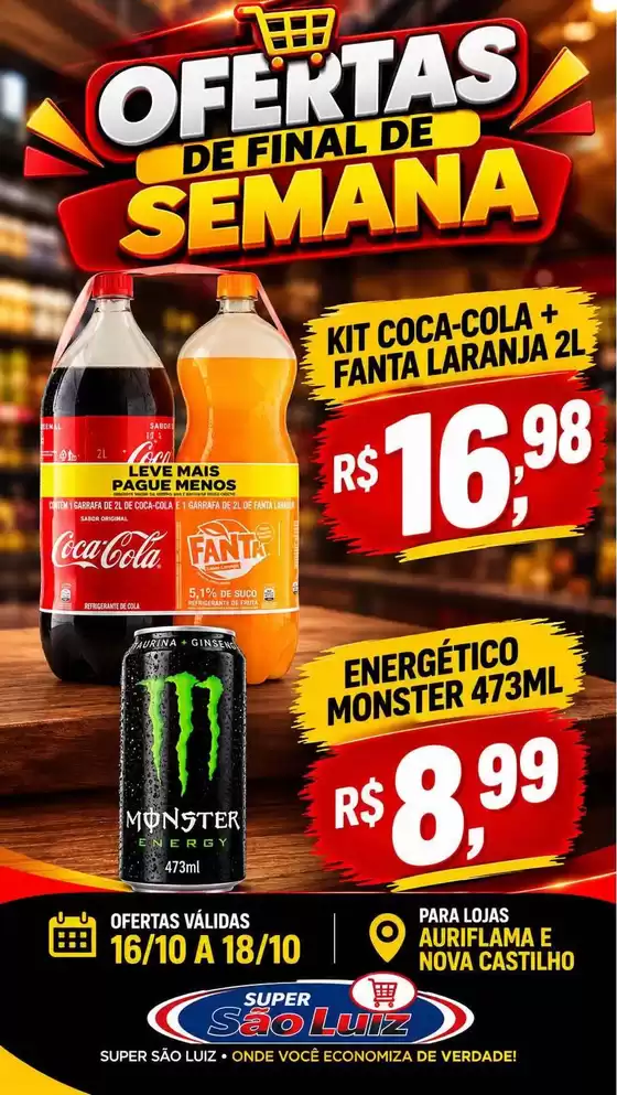 Catálogo Super São Luiz | Encarte Super São Luiz | 2026-10-16T00:00:00.000Z - 2026-10-18T00:00:00.000Z