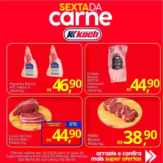 Catálogo Supermercados Koch | Ofertas especiais atraentes para todos | 2026-10-16T00:00:00.000Z - 2026-10-16T00:00:00.000Z