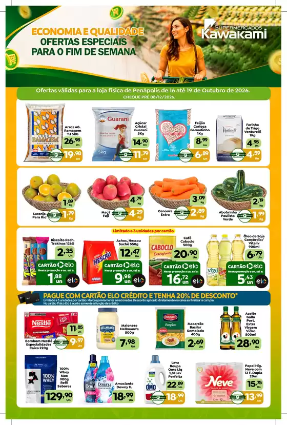 Catálogo Supermercados Kawakami | Ofertas - Penápolis | 2026-10-16T00:00:00.000Z - 2026-10-19T00:00:00.000Z