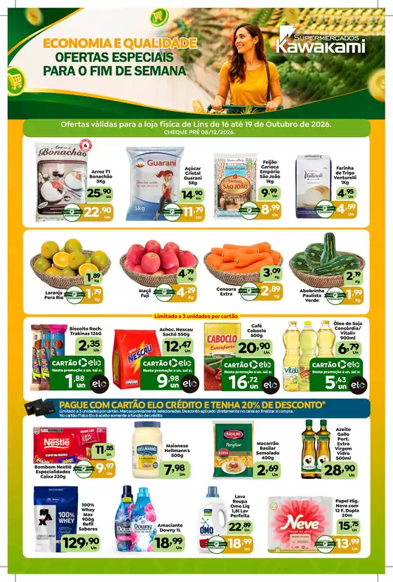 Catálogo Supermercados Kawakami | Ofertas - Lins | 2026-10-16T00:00:00.000Z - 2026-10-19T00:00:00.000Z