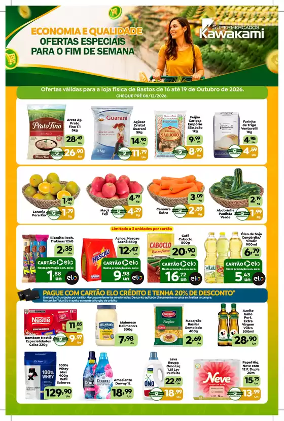 Catálogo Supermercados Kawakami | Ofertas - Bastos | 2026-10-16T00:00:00.000Z - 2026-10-19T00:00:00.000Z