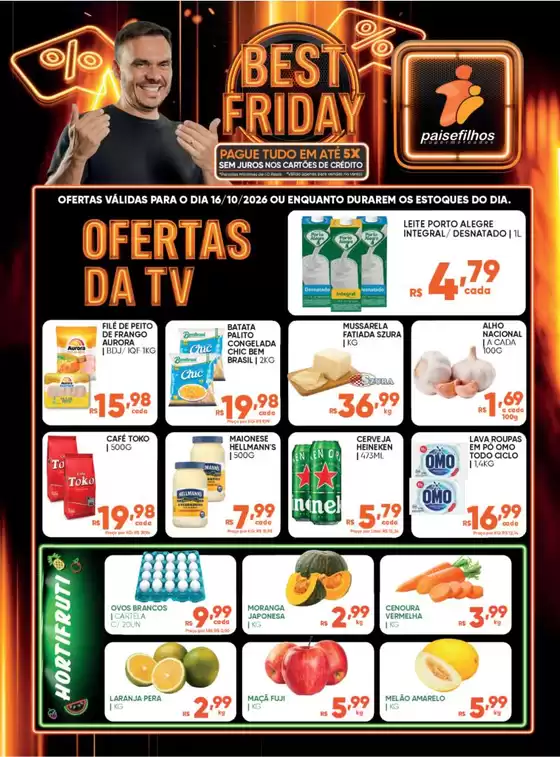 Catálogo Pais e Filhos Supermercados | Encarte Pais e Filhos Supermercados | 2026-10-16T00:00:00.000Z - 2026-10-16T00:00:00.000Z