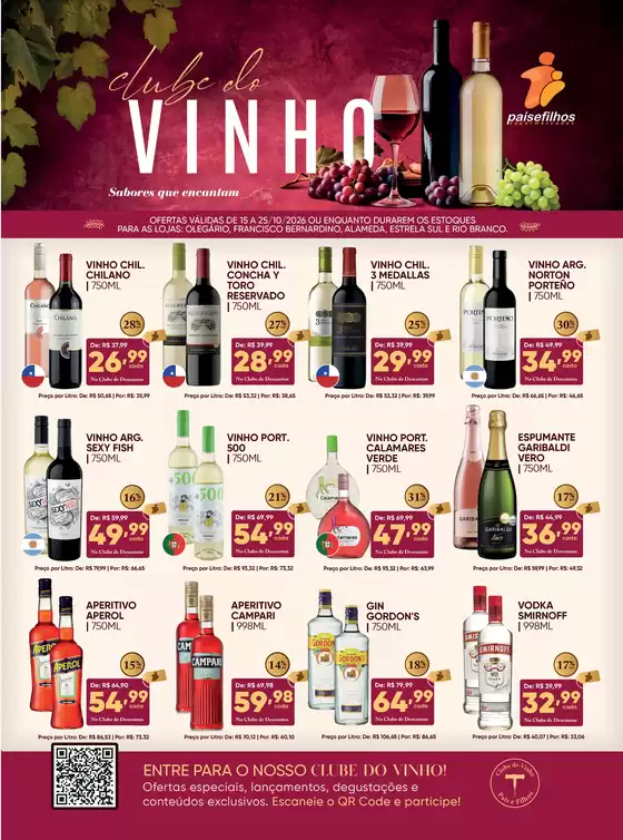 Catálogo Pais e Filhos Supermercados | PF 13 10 26 Festival Vinho SAIDA | 2026-10-15T00:00:00.000Z - 2026-10-25T00:00:00.000Z