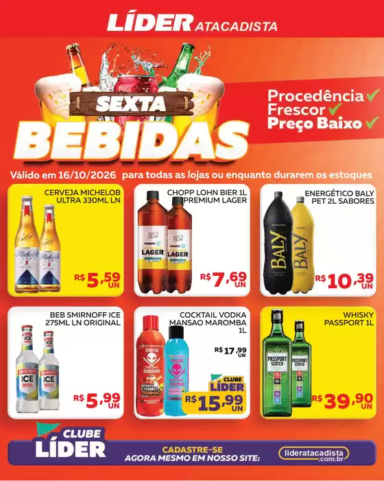 Catálogo Líder Atacadista | Cópia encarte sexta das carnes e be | 2026-10-16T00:00:00.000Z - 2026-10-16T00:00:00.000Z