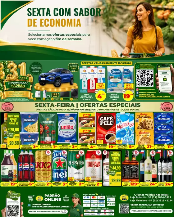 Catálogo Supermercado Padrão | Ofertas exclusivas para nossos clientes | 2026-10-16T00:00:00.000Z - 2026-10-16T00:00:00.000Z