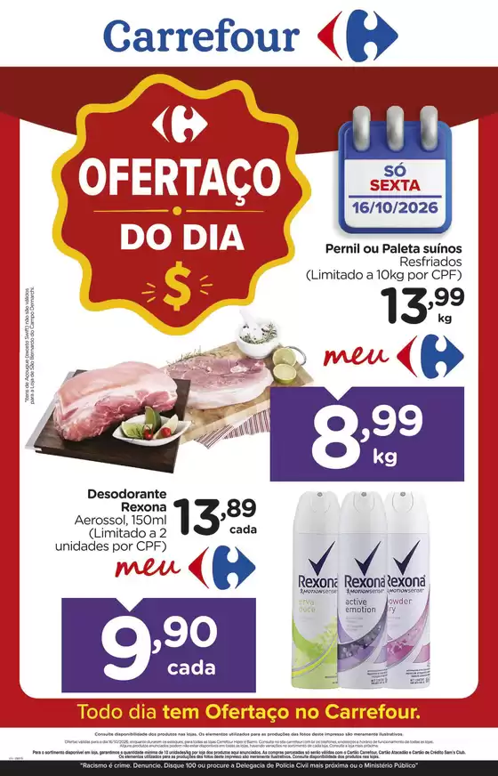 Catálogo Carrefour Bairro | OFERTA DO DIA | 2026-10-16T00:00:00.000Z - 2026-10-16T00:00:00.000Z