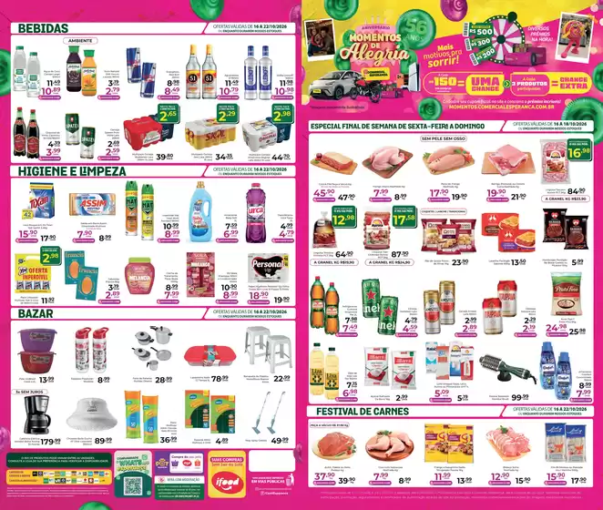 Catálogo Comercial Esperança | Aniversario 56 Anos tabloide.varejo 16 a 22.10 64x54cm | 2026-10-16T00:00:00.000Z - 2026-10-22T00:00:00.000Z