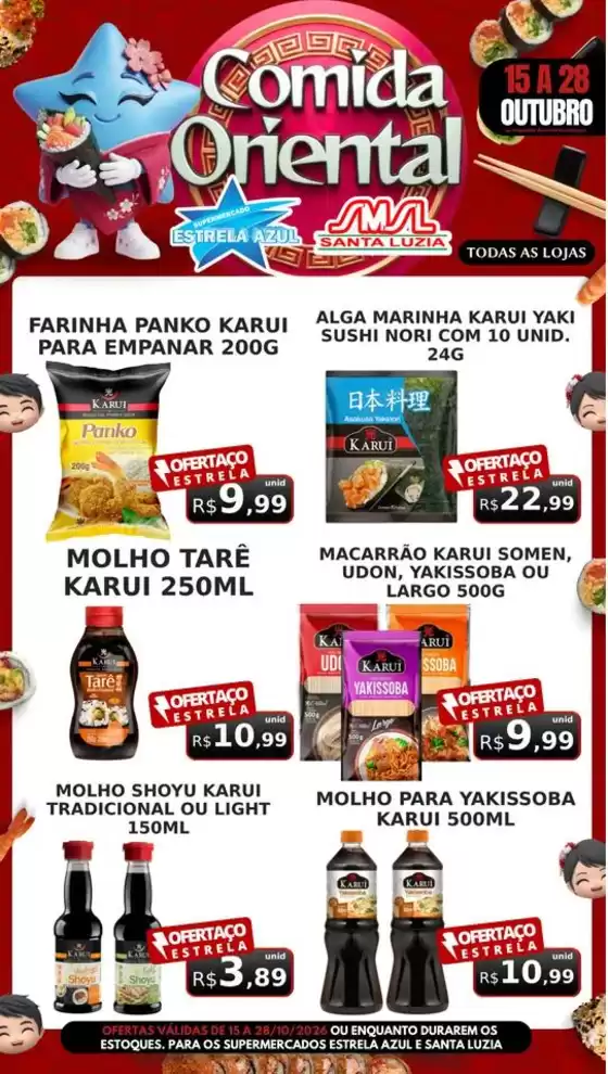 Catálogo Supermercado Estrela Azul | Descontos e promoções | 2026-10-15T00:00:00.000Z - 2026-10-28T00:00:00.000Z