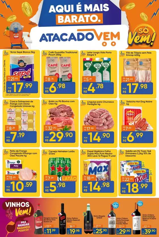 Catálogo ATACADO VEM | Encarte Atacado Vem | 2026-10-16T00:00:00.000Z - 2026-10-21T00:00:00.000Z