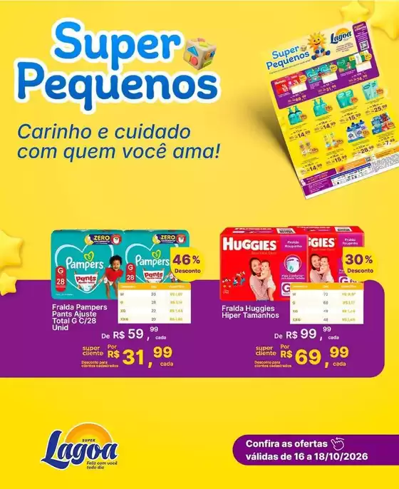 Catálogo Super Lagoa | Encarte Super Lagoa | 2026-10-16T00:00:00.000Z - 2026-10-18T00:00:00.000Z