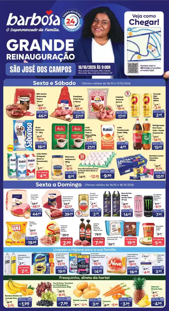 Catálogo Barbosa Supermercados | Reinauguração São José dos Campo | 2026-10-16T00:00:00.000Z - 2026-10-20T00:00:00.000Z
