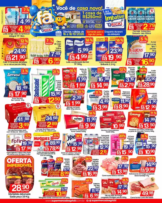 Catálogo Supermercados Gricki | Melhores ofertas para todos os clientes | 2026-10-16T00:00:00.000Z - 2026-10-18T00:00:00.000Z