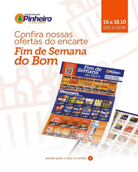 Catálogo Pinheiro Supermercado | Ofertas exclusivas | 2026-10-16T00:00:00.000Z - 2026-10-18T00:00:00.000Z