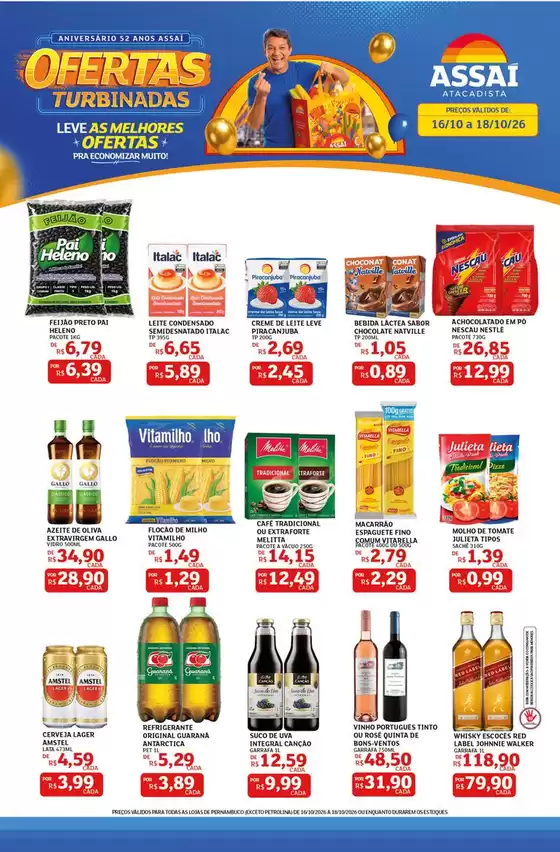 Catálogo Assaí Atacadista | Encarte Assaí Atacadista 173924-571 | 2026-10-16T00:00:00.000Z - 2026-10-18T00:00:00.000Z