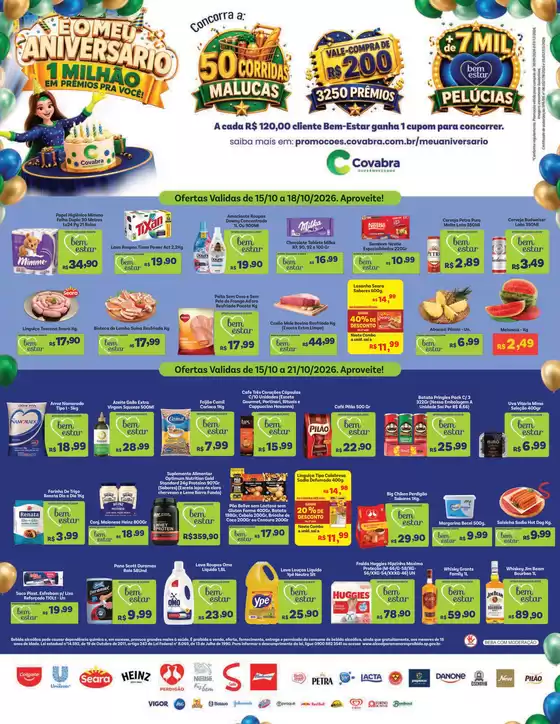 Catálogo Covabra Supermercados | Nossas melhores ofertas para você | 2026-10-15T00:00:00.000Z - 2026-10-18T00:00:00.000Z