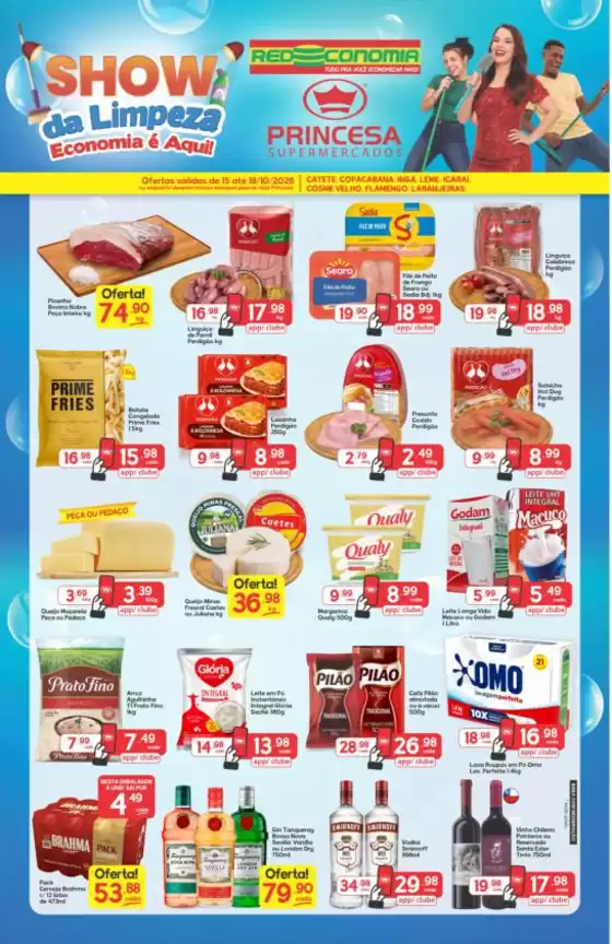 Catálogo Princesa Supermercados | show da Limpeza G1 - 15 a 18102026 | 2026-10-15T00:00:00.000Z - 2026-10-18T00:00:00.000Z