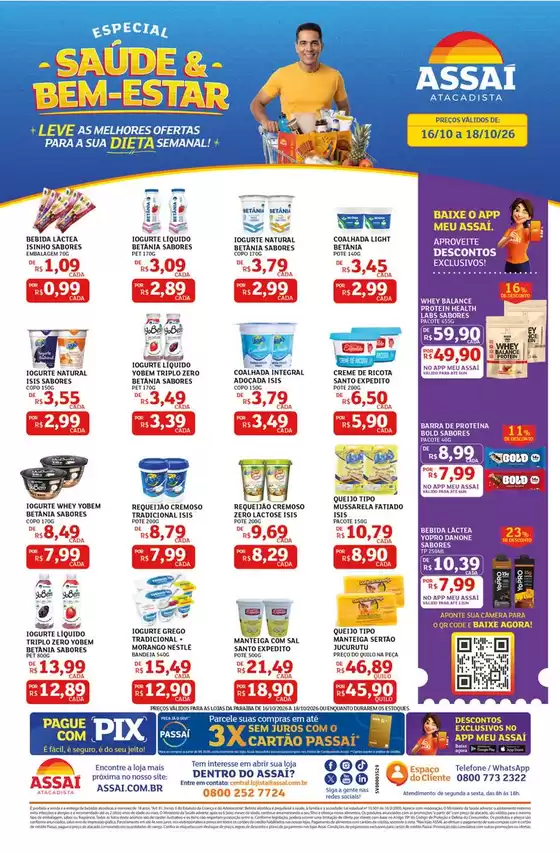 Catálogo Assaí Atacadista | Encarte Assaí Atacadista 173927-570 | 2026-10-16T00:00:00.000Z - 2026-10-18T00:00:00.000Z