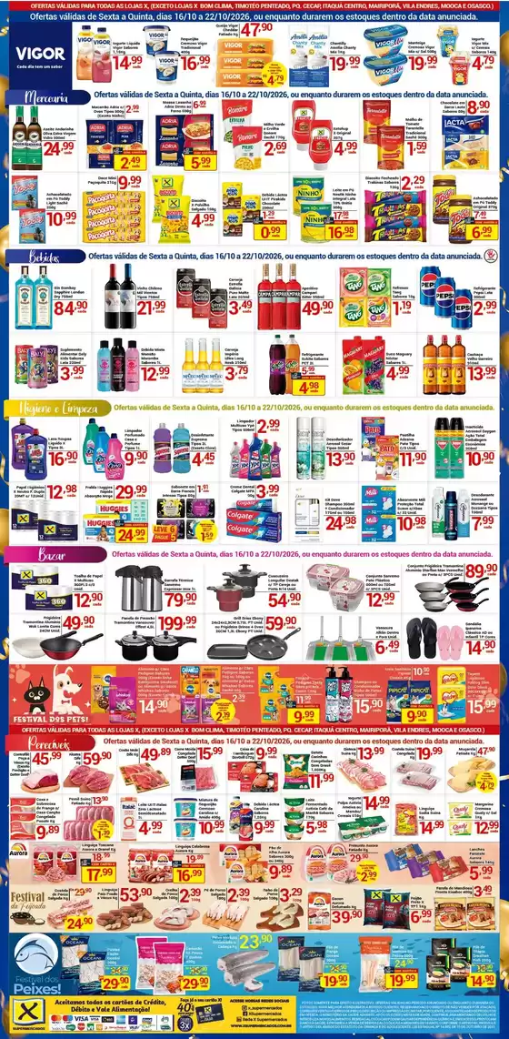Catálogo X Supermercados | Descontos e promoções | 2026-10-16T00:00:00.000Z - 2026-10-22T00:00:00.000Z