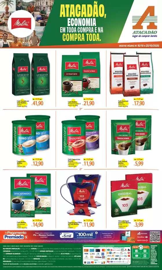 Catálogo Atacadão | Atacadão - Cafés | 2026-10-16T00:00:00.000Z - 2026-10-25T00:00:00.000Z
