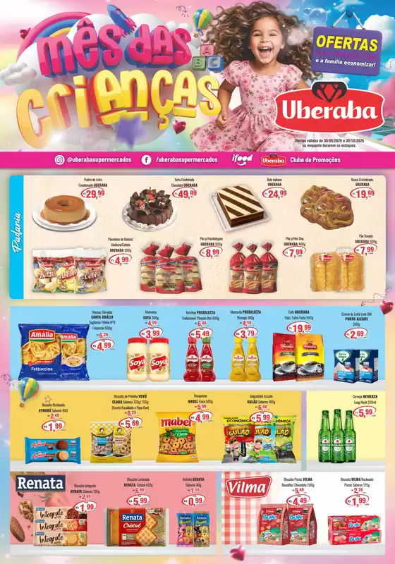 Catálogo Uberaba Supermercados | Mês Das Crianças | 2026-10-16T00:00:00.000Z - 2026-10-30T00:00:00.000Z
