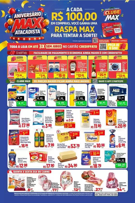 Catálogo Max Atacadista | Ampla seleção de ofertas | 2026-10-18T00:00:00.000Z - 2026-10-25T00:00:00.000Z