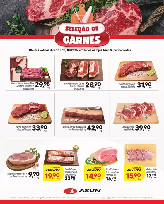 Catálogo Asun | Seleção de Carnes | 2026-10-16T00:00:00.000Z - 2026-10-18T00:00:00.000Z