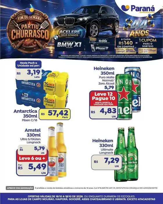Catálogo Paraná Supermercados | Ofertas exclusivas | 2026-10-16T00:00:00.000Z - 2026-10-18T00:00:00.000Z