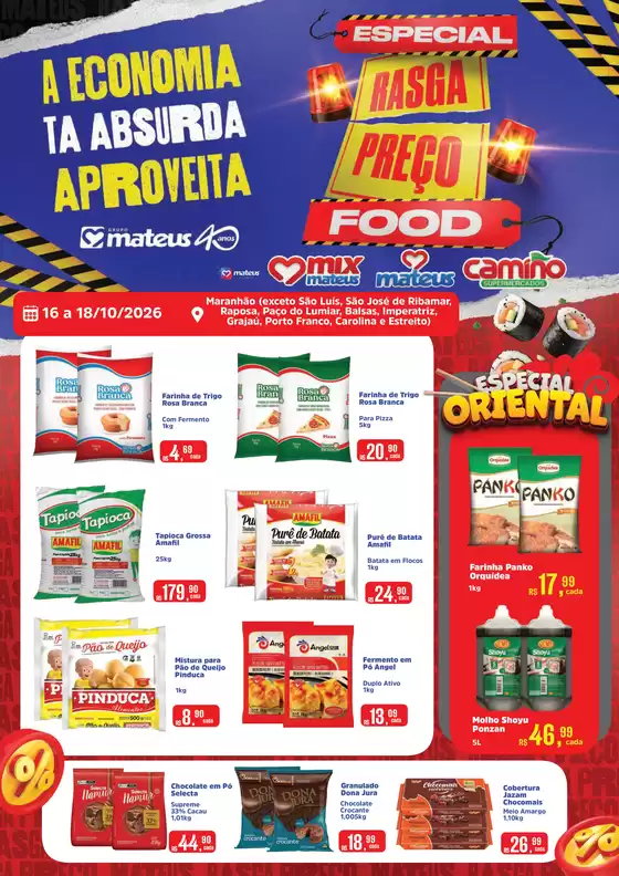 Catálogo Supermercados Mateus | Rasga Preço | 2026-10-15T00:00:00.000Z - 2026-10-18T00:00:00.000Z