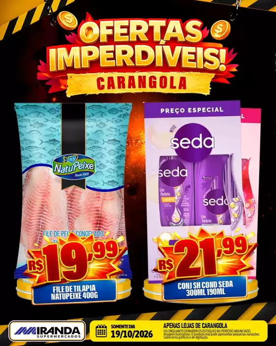 Catálogo Miranda Supermercados | OFERTAS IMPERDIVEIS | 2026-10-19T00:00:00.000Z - 2026-10-19T00:00:00.000Z