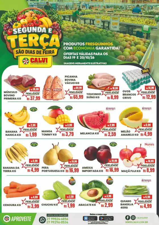 Catálogo Calvi Supermercados | SEGUNDA E TERÇA | 2026-10-19T00:00:00.000Z - 2026-10-20T00:00:00.000Z