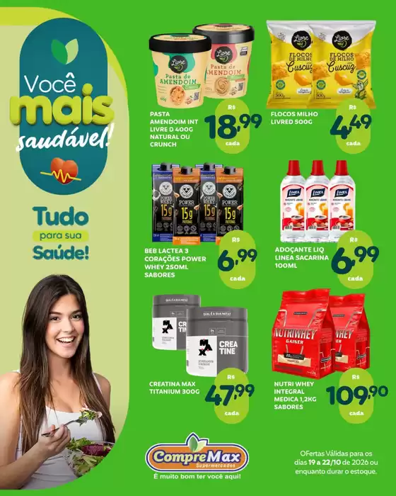 Catálogo CompreMax | Você mais saudável | 2026-10-19T00:00:00.000Z - 2026-10-22T00:00:00.000Z