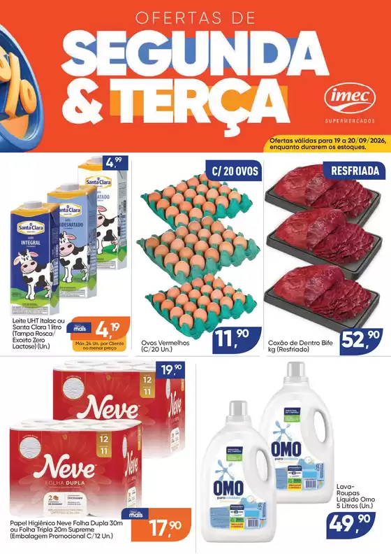 Catálogo Imec Supermercados | BAIXA 18219 IMEC Segunda e Terca 19 a 20102026 | 2026-10-19T00:00:00.000Z - 2026-10-22T00:00:00.000Z