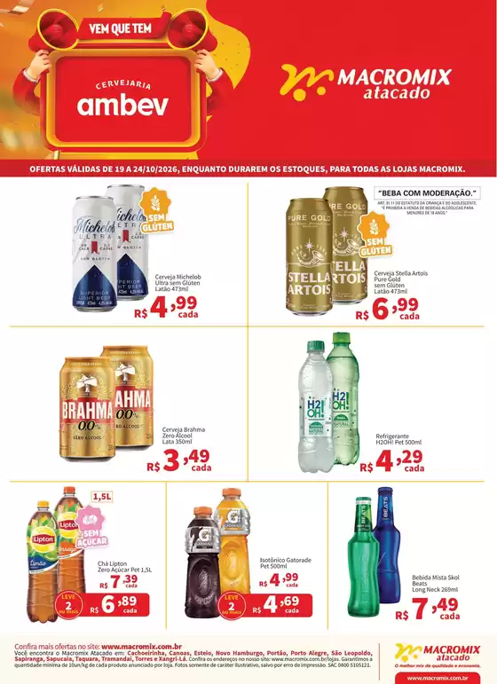 Catálogo Macromix Atacado | Encarte Macromix Atacado | 2026-10-19T00:00:00.000Z - 2026-10-24T00:00:00.000Z