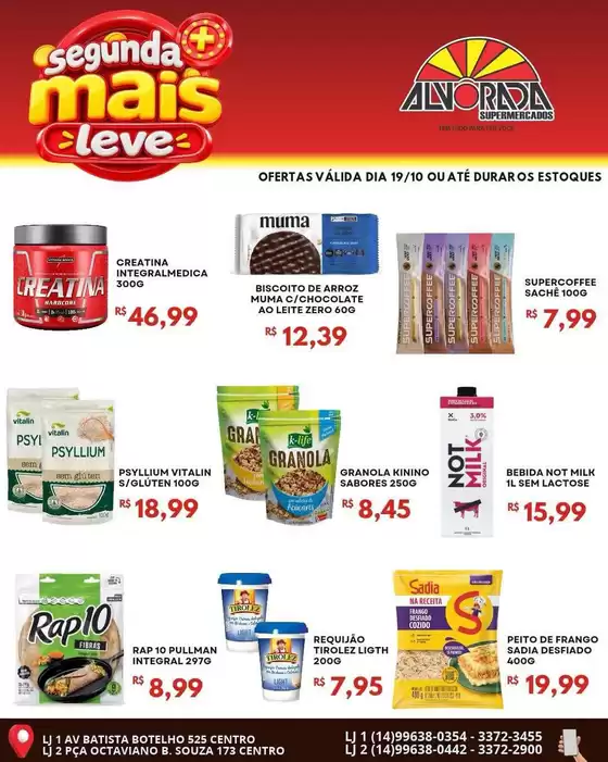 Catálogo Alvorada Supermercados | Encarte Alvorada Supermercados | 2026-10-19T00:00:00.000Z - 2026-10-19T00:00:00.000Z