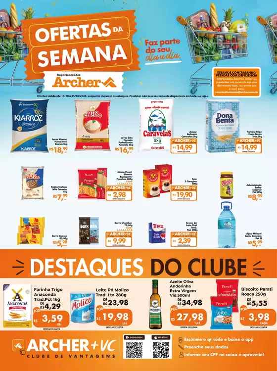 Catálogo Supermercados Archer | Panfletosemanal | 2026-10-19T00:00:00.000Z - 2026-10-25T00:00:00.000Z